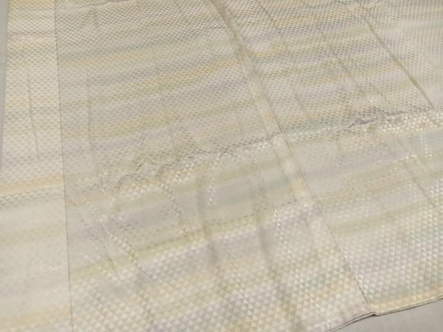 平和屋着物●長襦袢　無双仕立て　鱗地紋　暈し染め　伊勢丹扱い　正絹　逸品　未使用　AABL1258ph