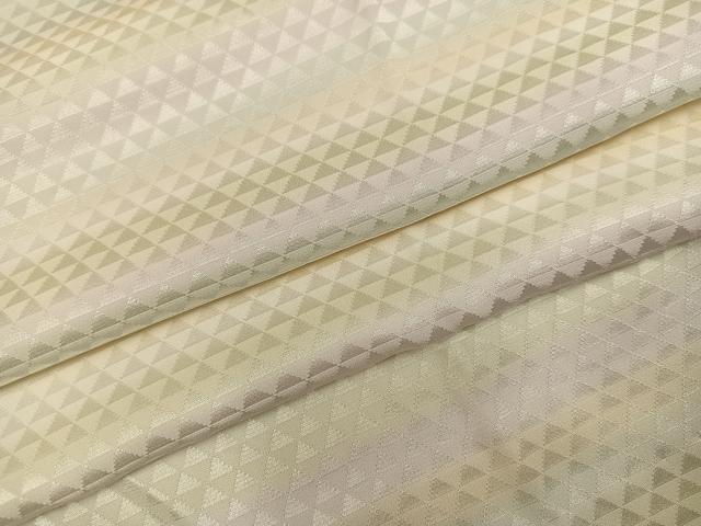 平和屋着物●長襦袢　無双仕立て　鱗地紋　暈し染め　伊勢丹扱い　正絹　逸品　未使用　AABL1258ph