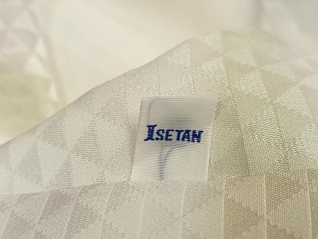 平和屋着物●長襦袢　無双仕立て　鱗地紋　暈し染め　伊勢丹扱い　正絹　逸品　未使用　AABL1258ph