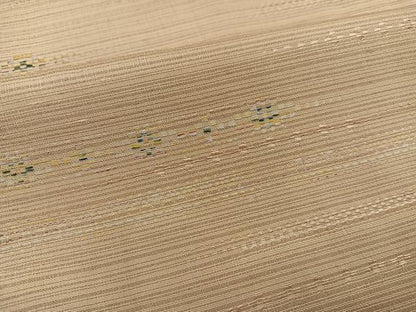 平和屋着物●花織　紬　霞文　正絹　逸品　AABL1266ph