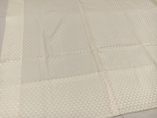 平和屋着物●長襦袢　無双仕立て　鱗地紋　伊勢丹扱い　正絹　逸品　AABL1268ph