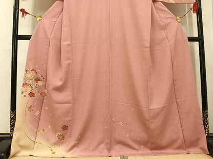 平和屋着物●訪問着　作家物　舞桜　正絹　逸品　AABL1274ph
