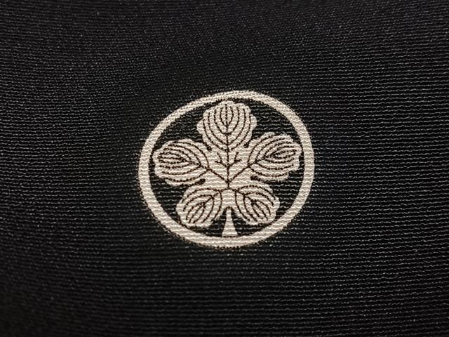 平和屋着物●豪華黒留袖　手描き　鯉　金彩　正絹　逸品　AABL1275ph