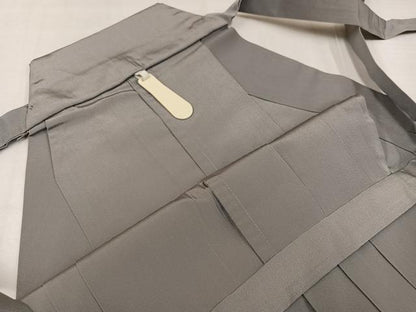平和屋着物●男性　馬乗り袴　利休白茶色　正絹　逸品　AABL1277ph