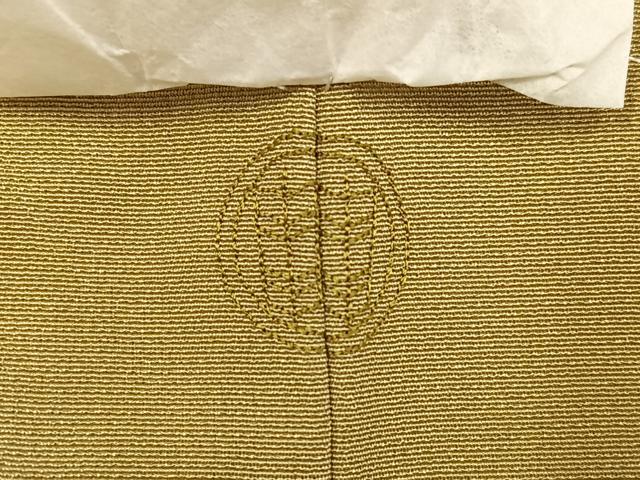 平和屋着物●豪華色留袖　作家物　駒刺繍　地紙花唐草文　暈し染め　金彩　正絹　逸品　AABL1279ph