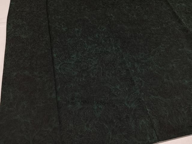 平和屋着物●京の名門　友禅　染の北川　小紋　花尽くし　証紙付き　正絹　逸品　AABL1298ph