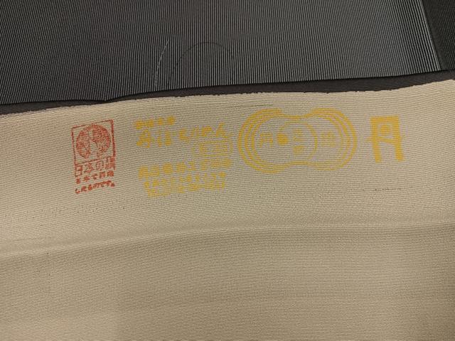 平和屋着物●上質な小紋　流水文　丹後ちりめん　反端付き　正絹　逸品　AABL1299ph