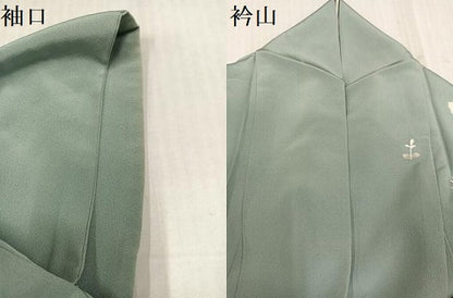 平和屋着物●本加賀友禅作家　能川光陽　訪問着　花鳥文　正絹　逸品　AABL1313ph