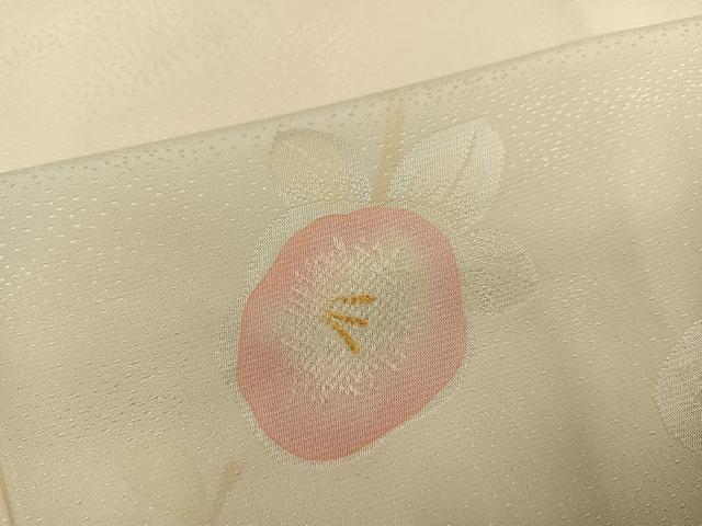 平和屋着物●長襦袢　袷　牡丹　草木染　梅　正絹　逸品　AABL1317ph