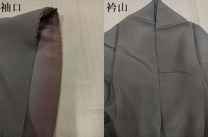 平和屋着物●江戸小紋　訪問着　池田深光作　鮫小紋柄　暈し染め　正絹　逸品　AABL1320ph