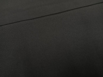 平和屋着物●男性　黒紋付　正絹　逸品　AABL1323ph