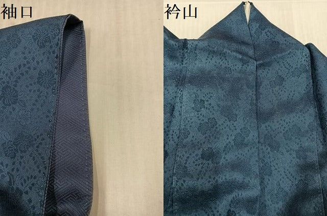 平和屋着物●訪問着　作家物　辻が花　暈し染め　正絹　逸品　AABL1324ph
