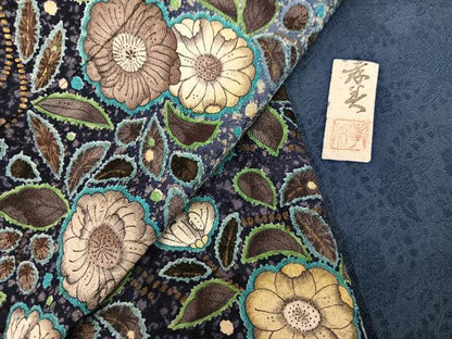 平和屋着物●訪問着　作家物　辻が花　暈し染め　正絹　逸品　AABL1324ph