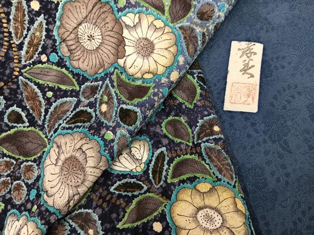 平和屋着物●訪問着　作家物　辻が花　暈し染め　正絹　逸品　AABL1324ph