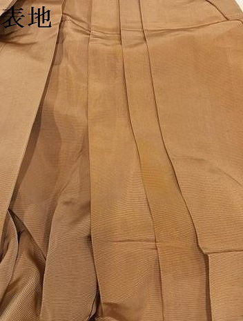 平和屋着物●男性　馬乗り袴　縞　正絹　逸品　AABL1334ph