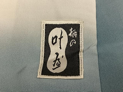 平和屋着物●訪問着　刺繍　松竹梅風景文　金彩　正絹　逸品　AABL1356ph