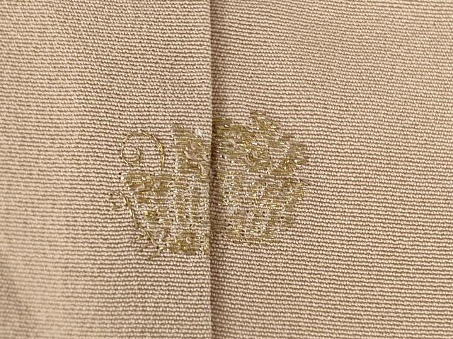 平和屋着物●訪問着　友禅　作家物　草花文　正絹　逸品　AABL1363ck