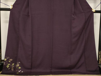 平和屋着物●色留訪問着　花唐草文　金彩　ロング丈　正絹　逸品　AABL1372ck