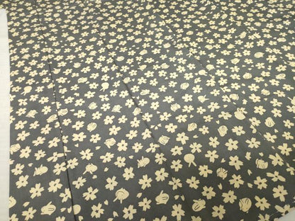 平和屋着物●長襦袢　無双仕立て　兎　桜　正絹　逸品　未使用　AABL1374ck