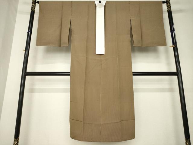 平和屋着物●長襦袢　無双仕立て　縞　正絹　逸品　AABL1379ck