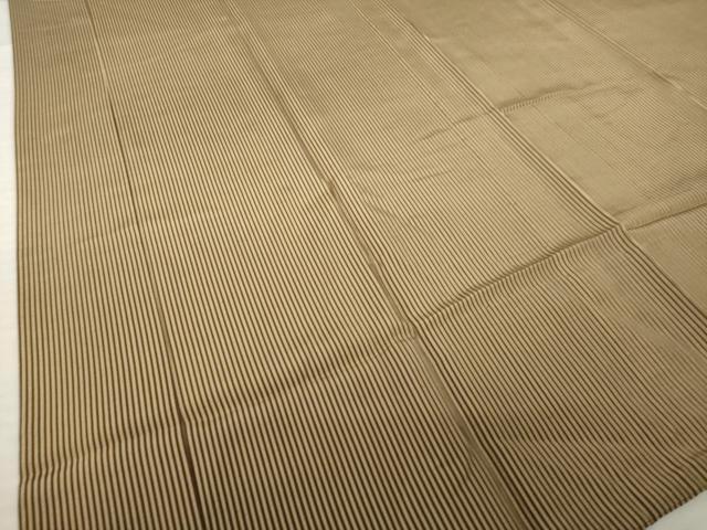 平和屋着物●長襦袢　無双仕立て　縞　正絹　逸品　AABL1379ck