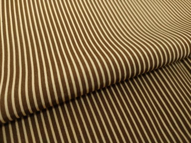 平和屋着物●長襦袢　無双仕立て　縞　正絹　逸品　AABL1379ck