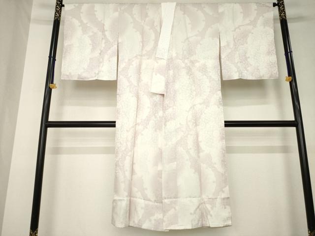 平和屋着物●長襦袢　無双仕立て　雪輪重ね文　半衿レース　正絹　逸品　AABL1380ck