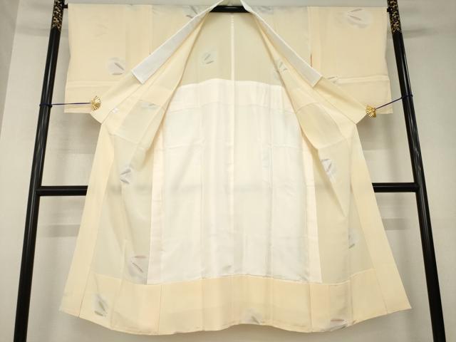 平和屋着物●長襦袢　無双仕立て　手描き　兎　反端付き　正絹　逸品　AABL1385ck