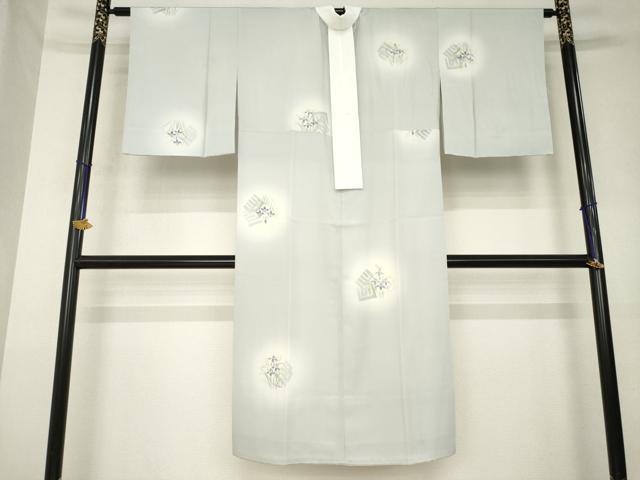 平和屋着物●長襦袢　無双仕立て　源氏香　暈し染め　正絹　逸品　AABL1389ck