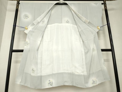 平和屋着物●長襦袢　無双仕立て　源氏香　暈し染め　正絹　逸品　AABL1389ck