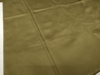 平和屋着物●男性　色無地　媚茶色　正絹　逸品　AABL1394ck