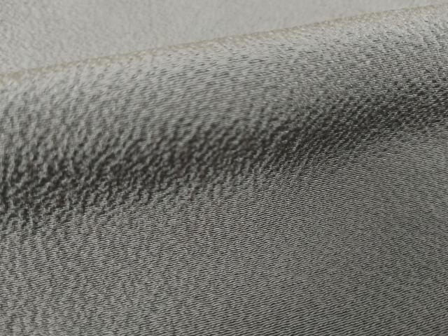 平和屋着物●染色作家　斉藤三才　色無地　煤色　正絹　逸品　AABL1414ck