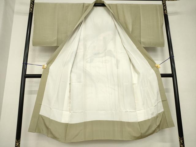 平和屋着物●男性　長襦袢　袷　馬　正絹　逸品　未使用　AABL1428ck
