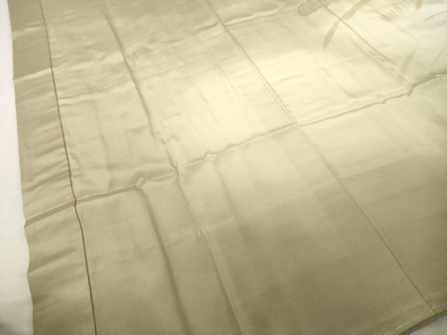 平和屋着物●男性　長襦袢　袷　馬　正絹　逸品　未使用　AABL1428ck