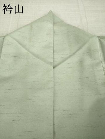 平和屋着物●白山紬　訪問着　友禅　作家物　童子　暈し染め　正絹　逸品　AABL1439ck