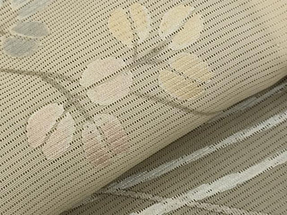 平和屋着物＊夏物　訪問着　絽　流水枝花文　暈し染め　正絹　逸品　AABL1451st