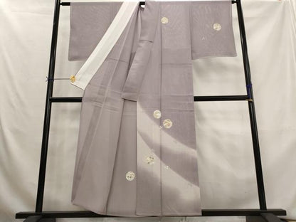 平和屋着物＊夏物　訪問着　絽　雪輪花松文　暈し染め　金彩　阪急百貨店扱い　正絹　逸品　AABL1459st