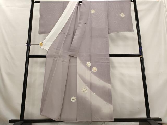 平和屋着物＊夏物　訪問着　絽　雪輪花松文　暈し染め　金彩　阪急百貨店扱い　正絹　逸品　AABL1459st