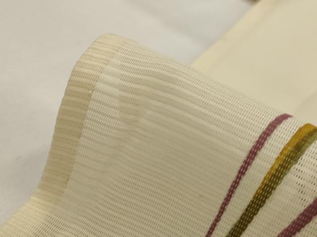 平和屋着物＊夏物　訪問着　絽　舞蝶文　正絹　逸品　AABL1469st