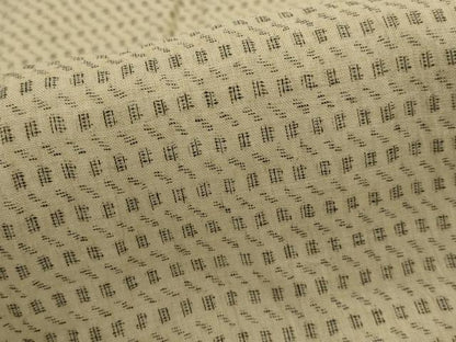 平和屋着物＊夏物　男性　本場小千谷ちぢみ　絣文様　麻　逸品　AABL1473st