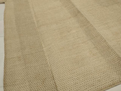 平和屋着物＊夏物　男性　上布　十字絣文様　綿麻　AABL1474st