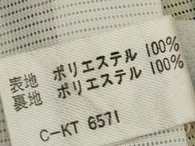 平和屋着物＊夏物　小紋　絽　枝花文　洗える着物　AABL1486st