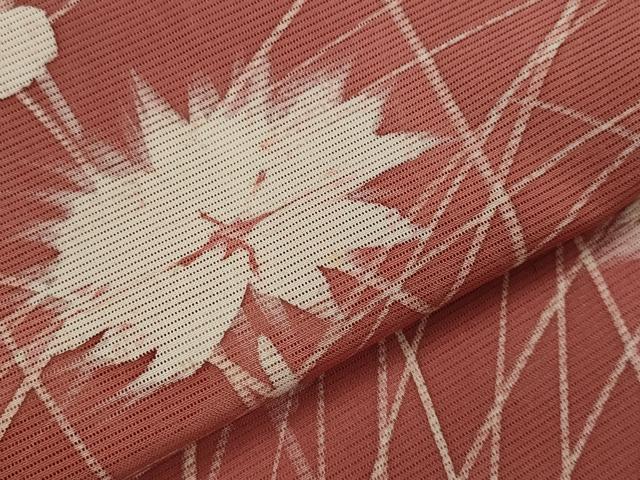 平和屋着物＊夏物　訪問着　絽　草花文　暈し染め　正絹　逸品　AABL1487st
