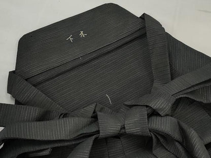 平和屋着物＊夏物　男性　行灯袴　絽　霞文　正絹　逸品　AABL1490st