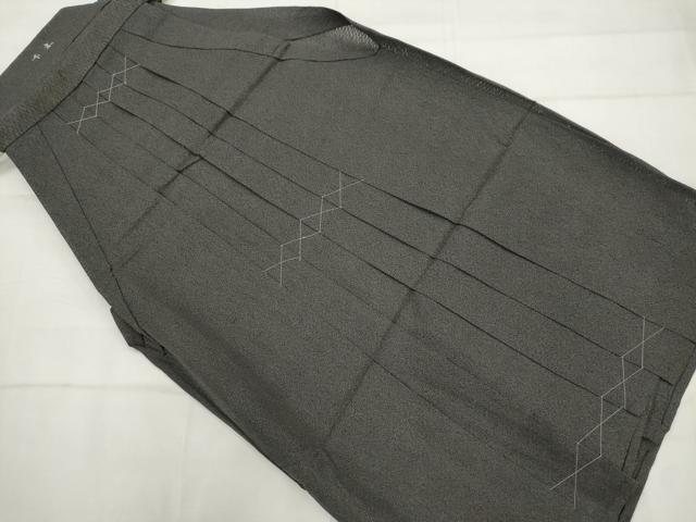 平和屋着物＊夏物　男性　行灯袴　紋絽　霞文　正絹　逸品　未使用　AABL1491st