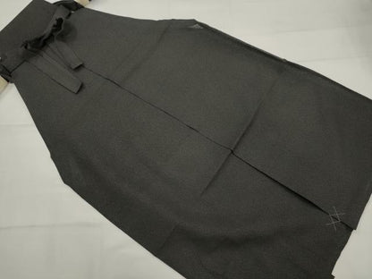 平和屋着物＊夏物　男性　行灯袴　紋絽　霞文　正絹　逸品　未使用　AABL1491st
