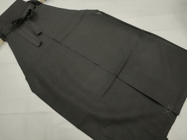 平和屋着物＊夏物　男性　行灯袴　紋絽　霞文　正絹　逸品　未使用　AABL1491st