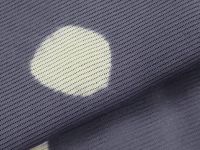 平和屋着物＊夏物　小紋　絽　絞り　あられ　正絹　逸品　AABL1492st