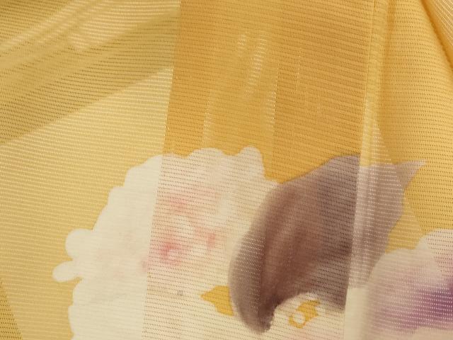 平和屋着物＊夏物　訪問着　絽　ろうけつ染　紫陽花　正絹　逸品　AABL1498st