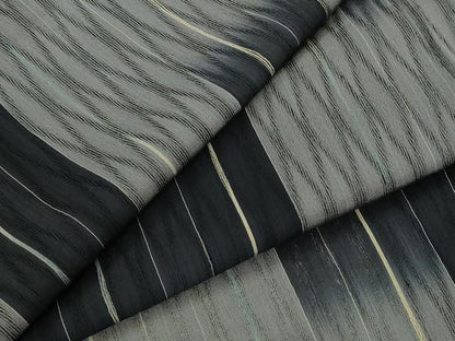 平和屋着物＊夏物　お召　紋紗　間道　正絹　逸品　AABL1501st